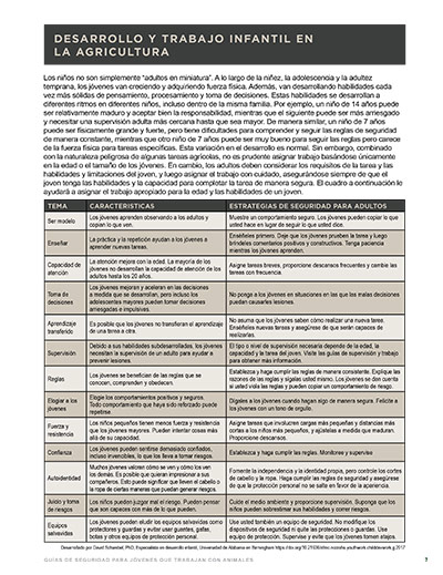 Click here to open the Child Development and Work PDF in Spanish.
