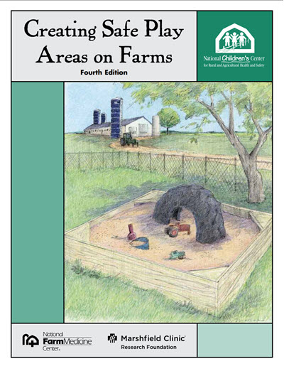 Click here to open the Creating Safe Play Areas on Farms PDF in English.