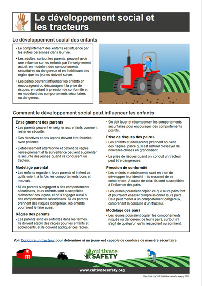 Click here to open the Social Development and Tractors PDF in French.