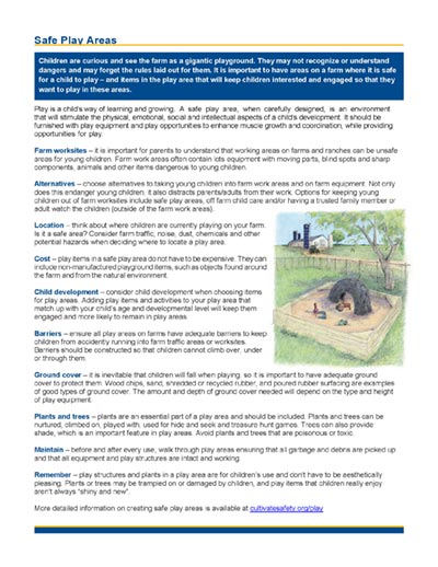 Click here to open the Safe Play Areas PDF in English.