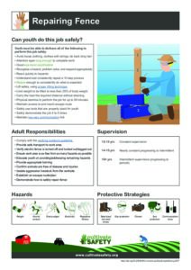 AYWG: Repairing Fence