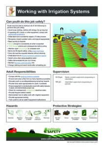 AYWG: Working with Irrigation Systems