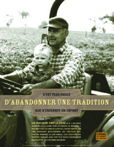 Bury a Tradition Poster (French)