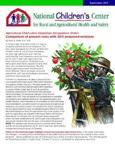 Proposed Changes to the Agricultural Child Labor Regulations