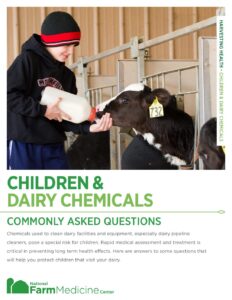 Children and Dairy Chemicals